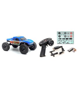 Hochleistungs- 1:18 Brushless Crawler "The GOAT" Blau RC Car