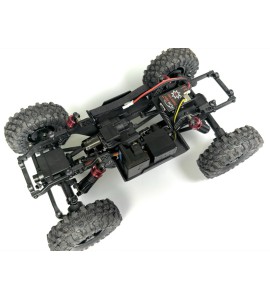 Hochleistungs- 1:18 Brushless Crawler "The GOAT" Blau RC Car