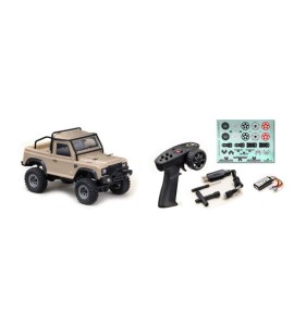 HobbyPlus 1:24 Micro Crawler "Defender" beige RTR