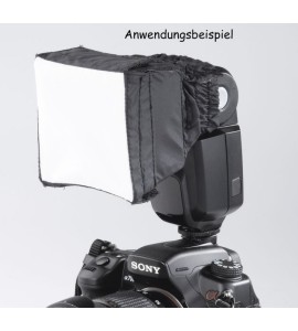 B.I.G. Mini-Softbox für Aufsteckblitz