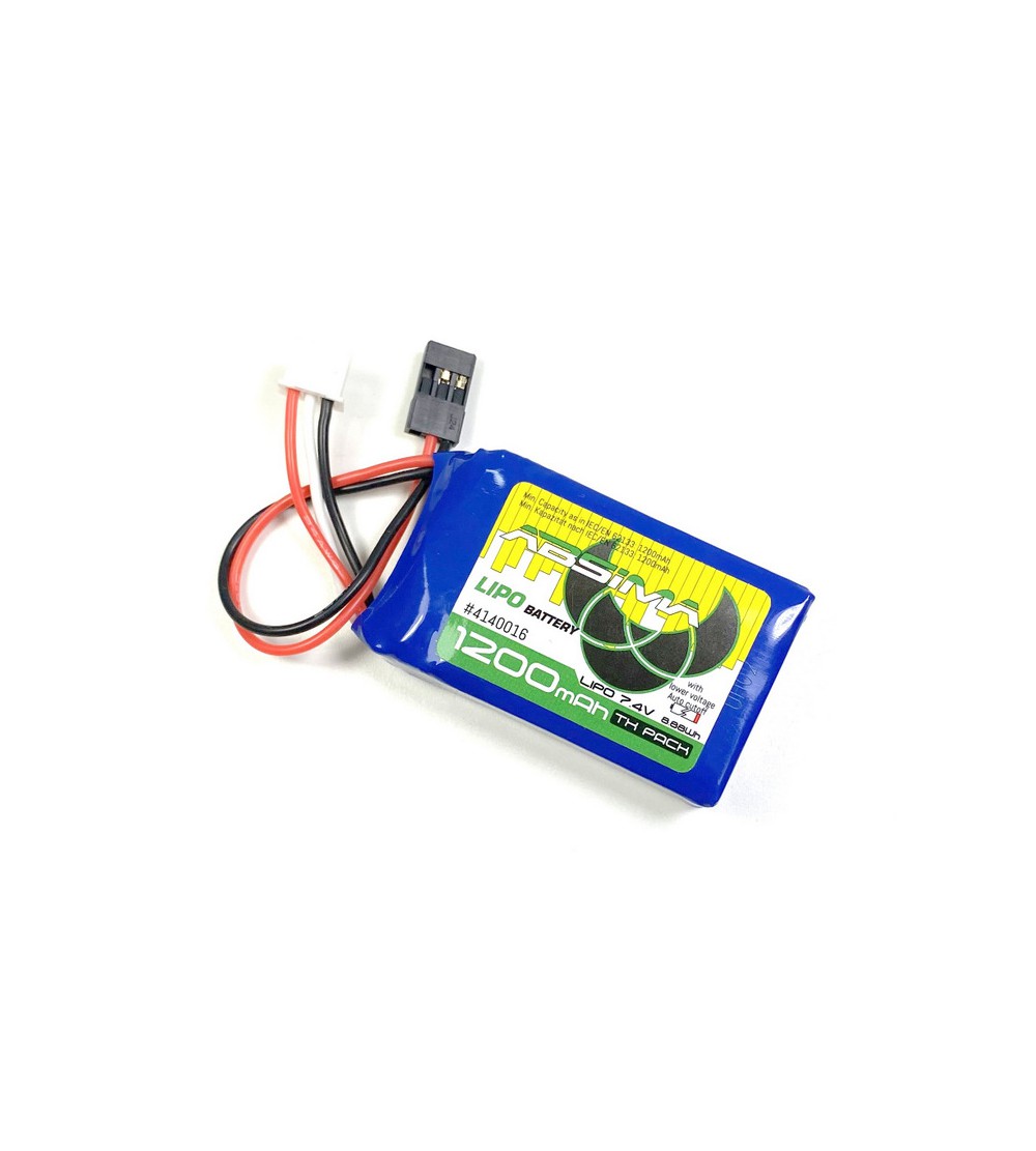 TX LiPo 2S 7.4V 1200mAh SC...