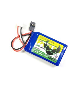 TX LiPo 2S 7.4V 1200mAh SC mit LiPo Protect (JR/FUT)