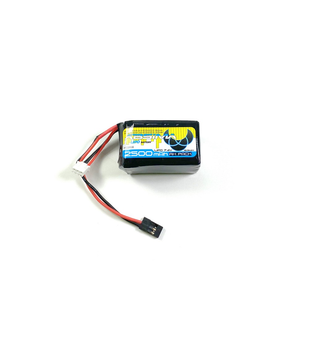 RX 2S LiPo Hump 7.4V 2500...