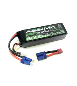 Greenhorn Vol.2 LiPo 3S 11,1V-50C 6000 SC (EC5/T-Plug)