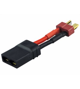 Adapter mit Kabel T-Plug (M) passend für Traxxas (F) 50mm