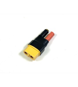 Adapter 4mm Goldkontaktsteckern (M) auf XT60 (W) Kompakt-Version