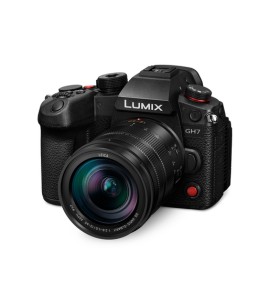 Panasonic Lumix DC-GH7+Leica 12-60 mm OIS Vario Elmarit, schwarz, Kamerakit