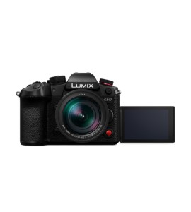 Panasonic Lumix DC-GH7+Leica 12-60 mm OIS Vario Elmarit, schwarz, Kamerakit