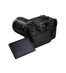 Panasonic Lumix DC-GH7+Leica 12-60 mm OIS Vario Elmarit, schwarz, Kamerakit