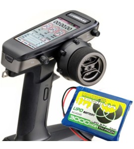 9-Kanal Fernsteuerung "CR9T" 2.4GHz inkl. Empf. & LiPo