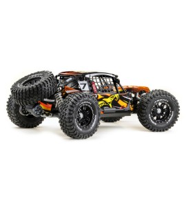 Absima 1:7 Rock Racer "MAMBA 7" Orange 6S BL RTR + 2x 3S LiPo 6000mAh