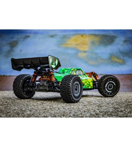 Absima 1:12 EP Buggy "Neon Furry" grün 4WD BL RTR