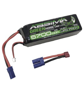 Greenhorn Vol.2 LiPo 4S 14,8V-50C 6700 SC (EC5/T-Plug)