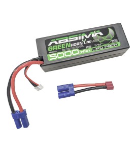 Greenhorn Vol.2 LiPo 3S 11,1V-50C 5000 HC (EC5/T-Plug)