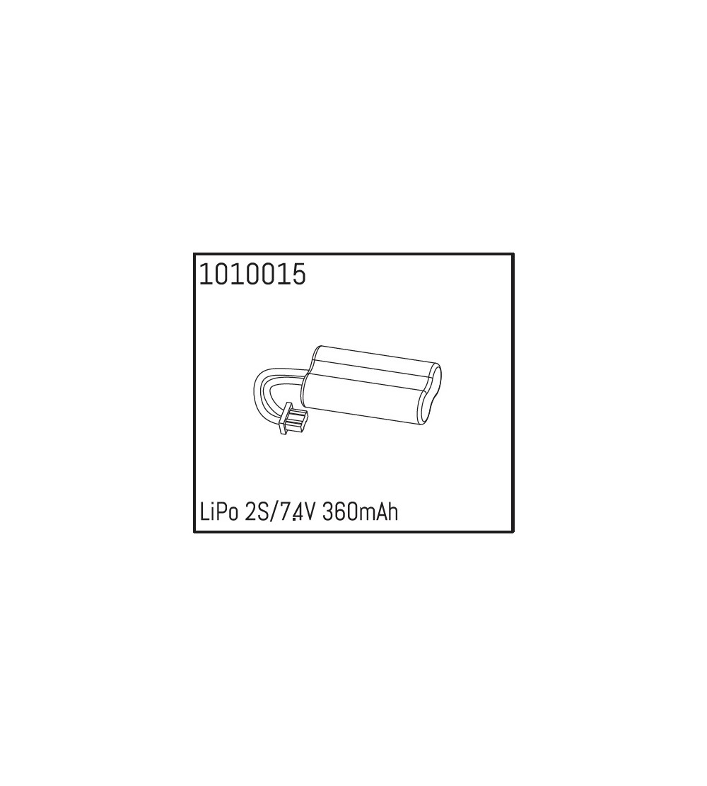 LiPo 2S/7.4V 360mAh