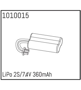 LiPo 2S/7.4V 360mAh
