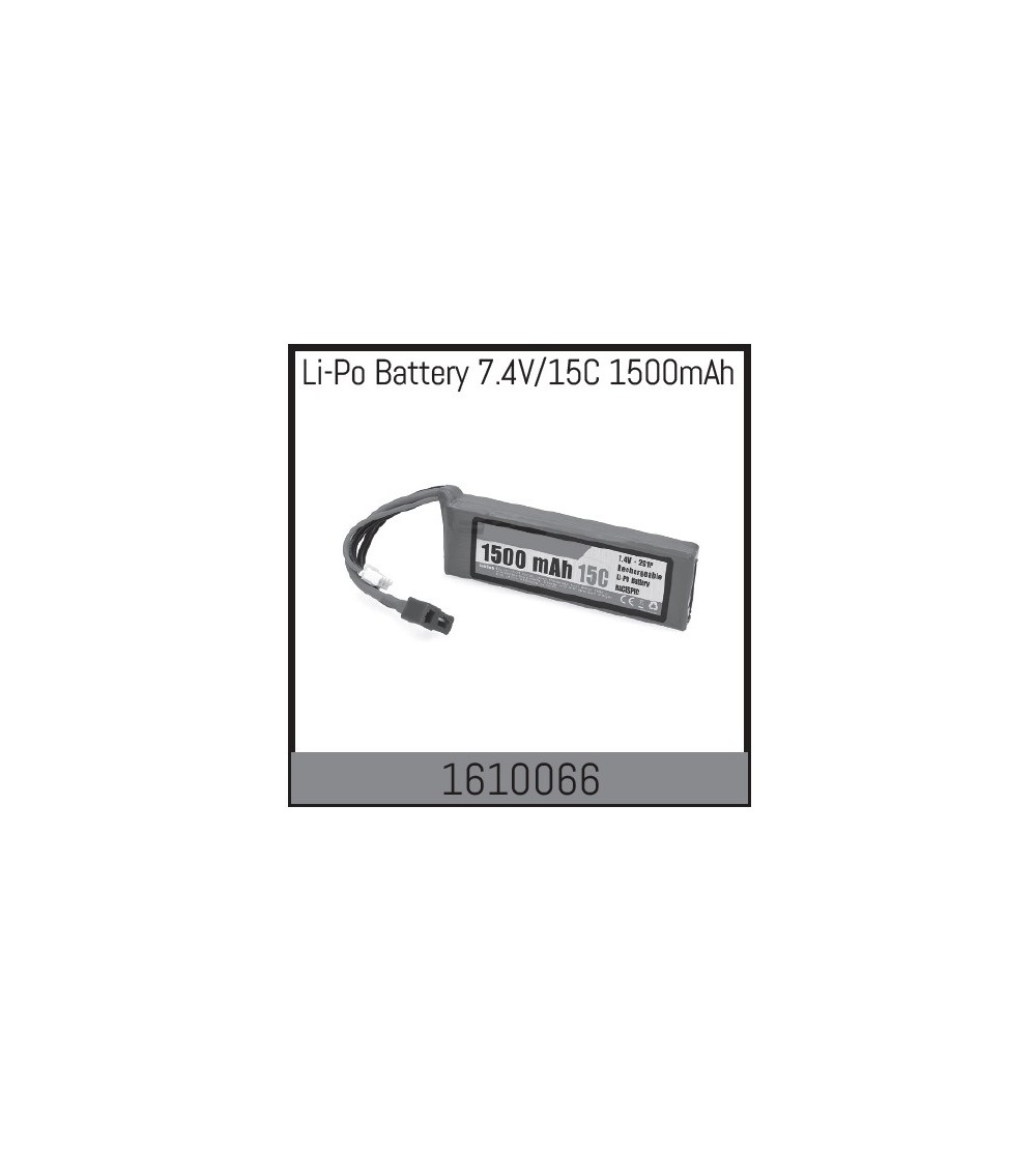 Li-Po Battery 7.4V/15C 1500mAh