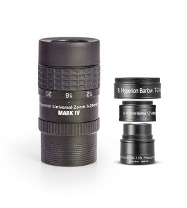 SET Hyperion Universal Zoom Mark IV + Hyperion Barlow 2,25x (8-24mm  3,6-10,7mm)