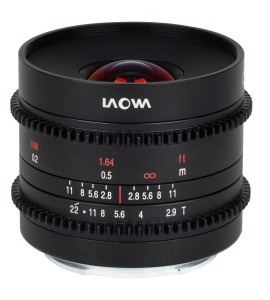 LAOWA 9mm T2.9 Zero-D Cine für Canon RF, schwarz