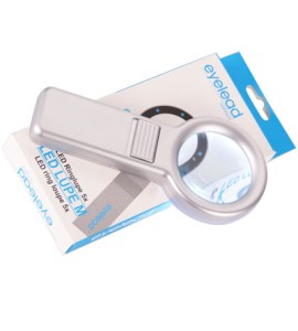 eyelead LED Ringlupe 5-fach mit 8 LEDs