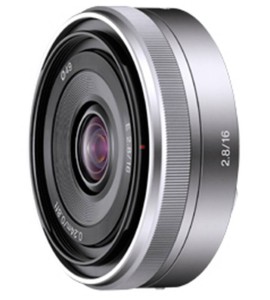 Sony 16 mm SEL f2.8 Objektiv