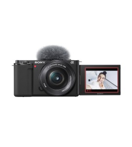 Sony Alpha ZV-E10 + SEL 16-50 mm PZ OSS schwarz, Kamerakit