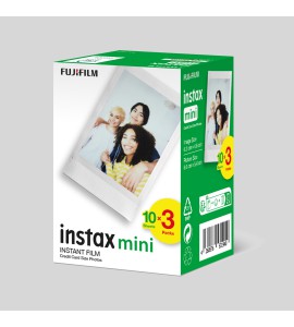 Fujifilm Instax Mini 3er Sofortbildfilm 3x10 Aufnahmen, exklusiv Pack