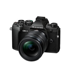 OM SYSTEM OM-5 + 12-45 mm PRO F4,0 schwarz Kamerakit