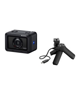 Sony DSC-RX0 II G-Creatorkit schwarz Ultrakompakte Kamera mit VCT-SGR1 Griff