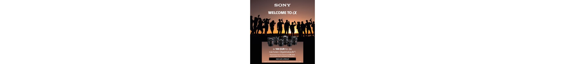 Sony - Welcome to Alpha